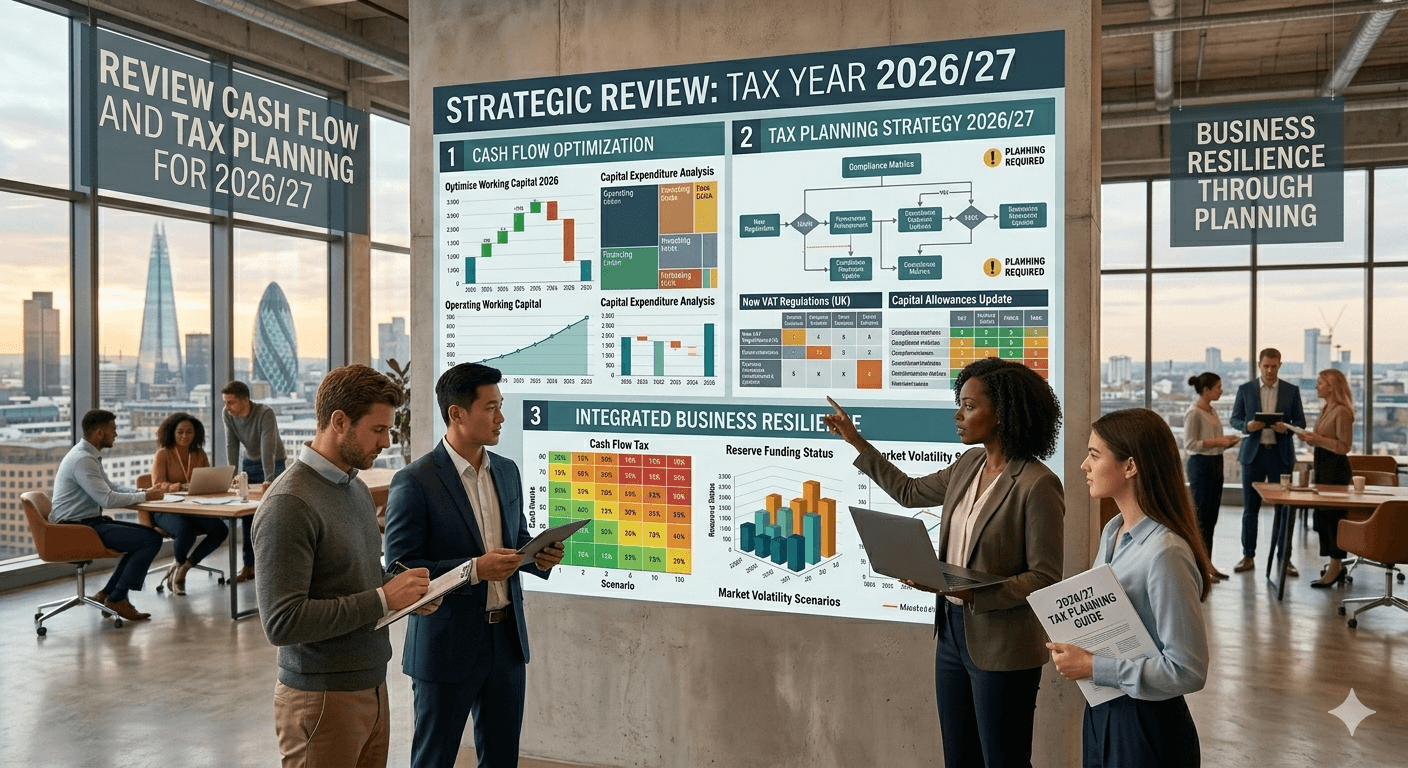 Businesses Urged to Review Cash Flow and Tax Planning for 2026/27