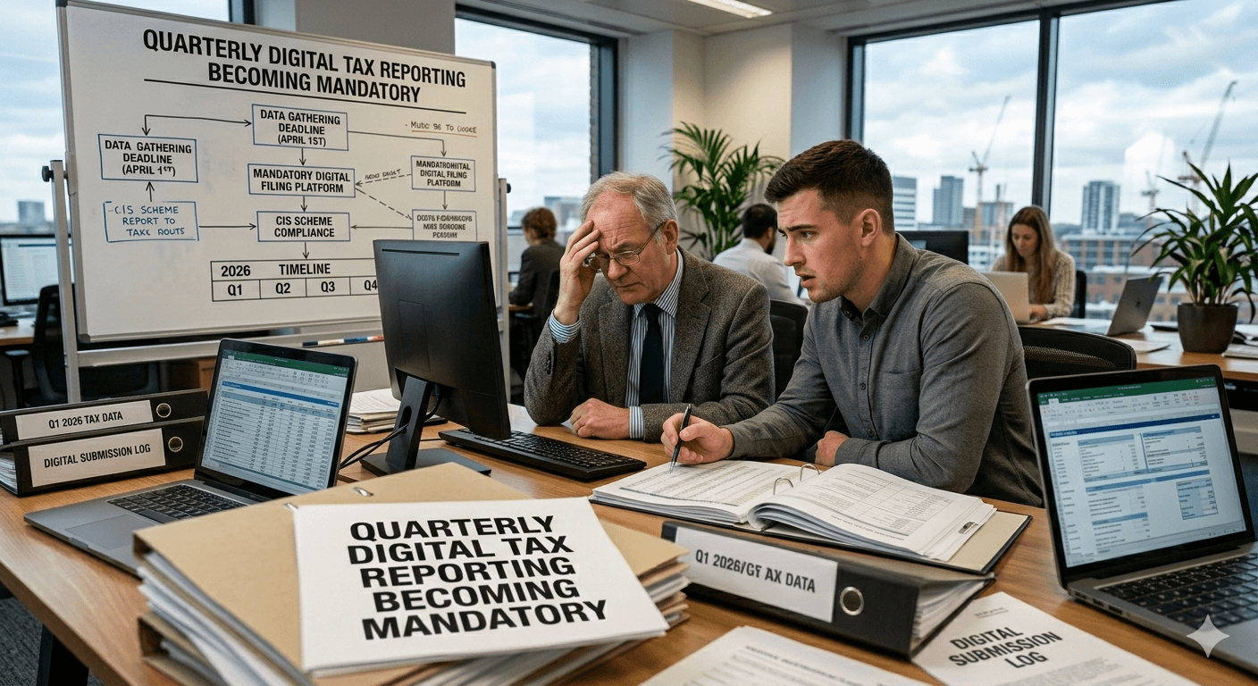 Quarterly Digital Tax Reporting Becoming Mandatory