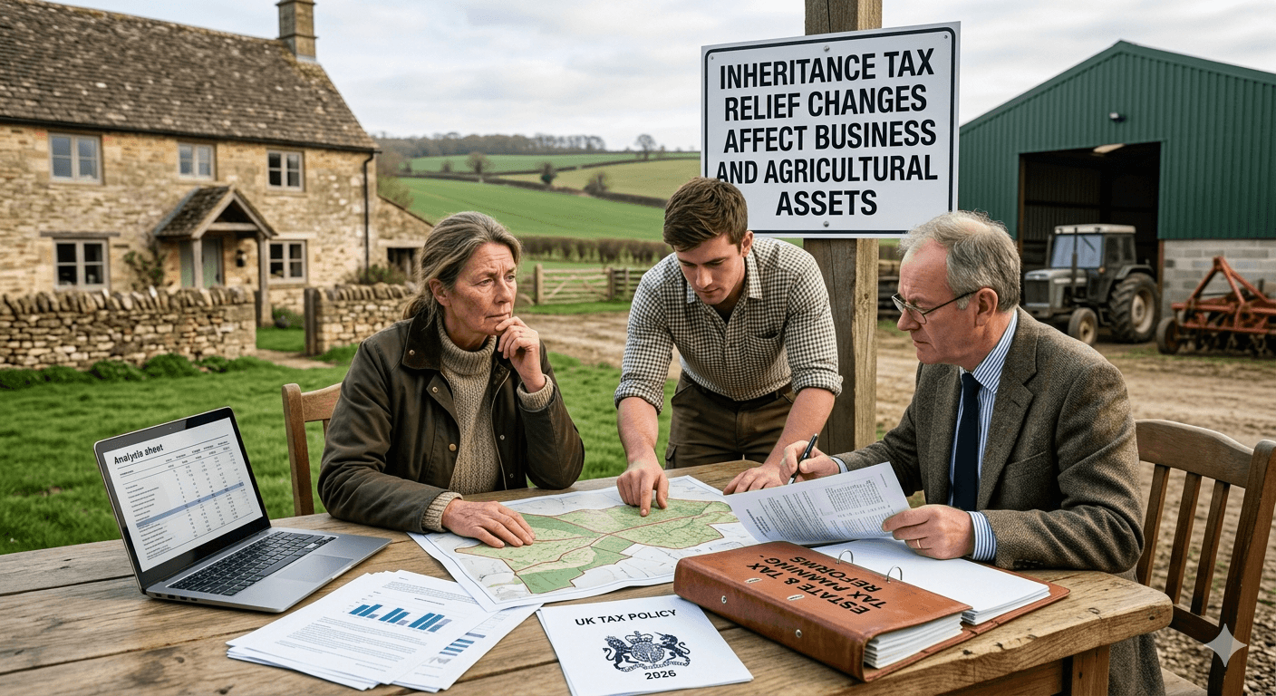 Inheritance Tax Relief Changes Affect Business and Agricultural Assets