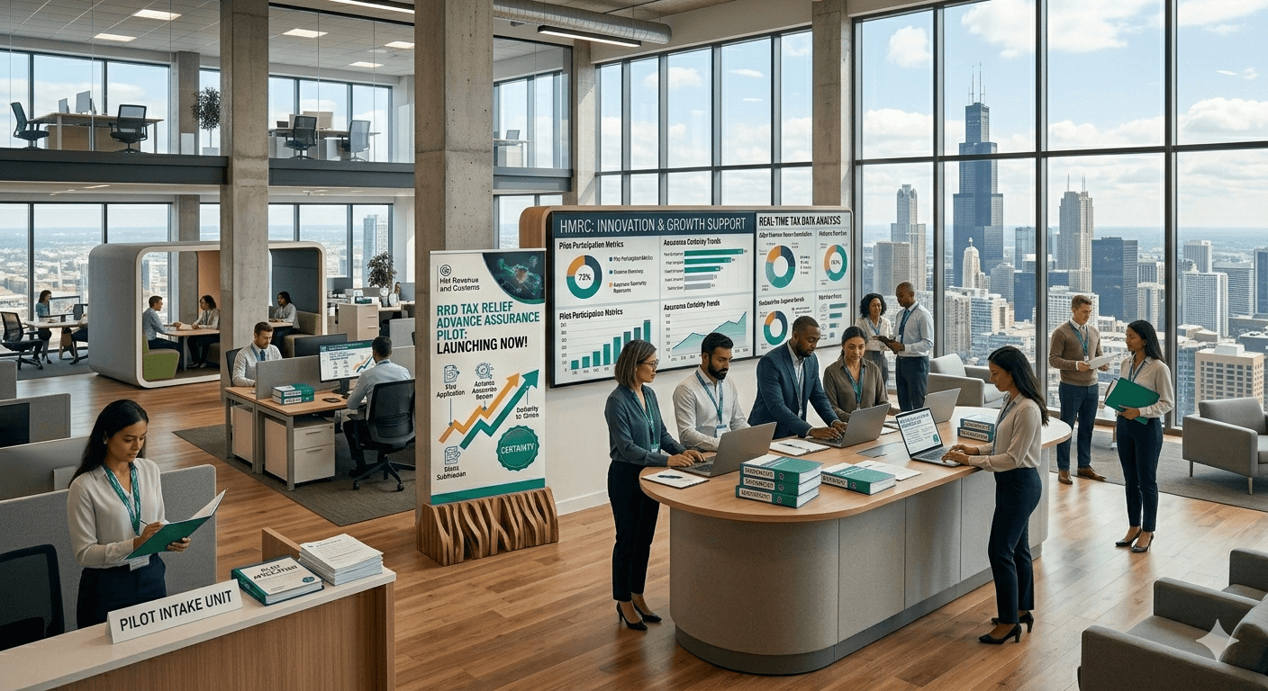 R&D Tax Relief Advance Assurance Pilot Launching
